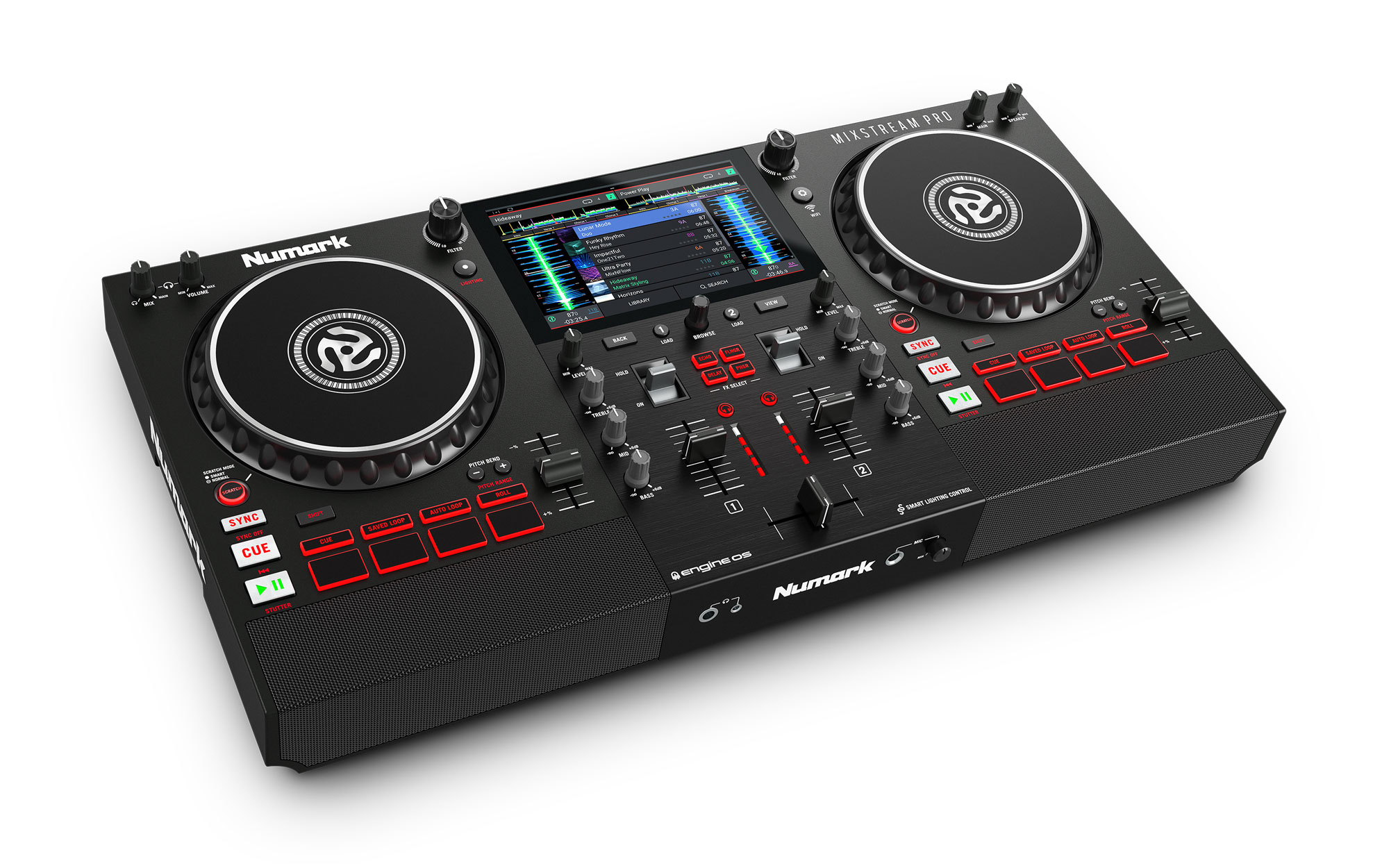 Mixstream Pro Standalone Streaming DJ Controller | Numark