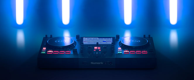 Mixstream Pro DJ controller with lighting control