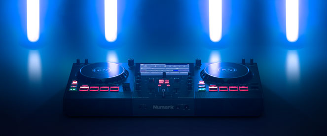 Controlador Mixstream Pro DJ con control de iluminación