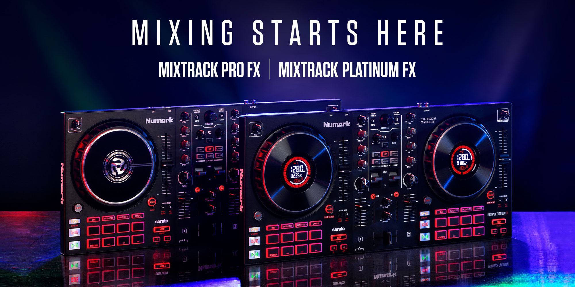 Mesa DJ Mixtrack Pro FX Numark