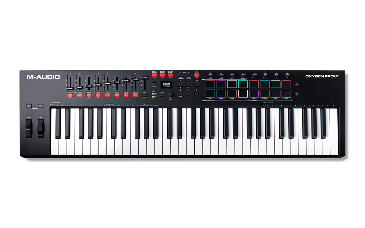 M-AUDIO KEYSTATION61MK3, Teclado controlador MIDI USB de 61 teclas, Xpro