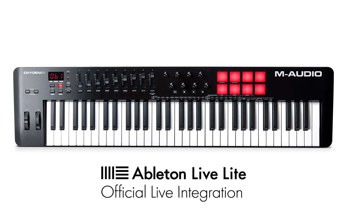 M-Audio Oxygen 61 MKV – 61 Key MIDI Keyboard – Feeling Jazz